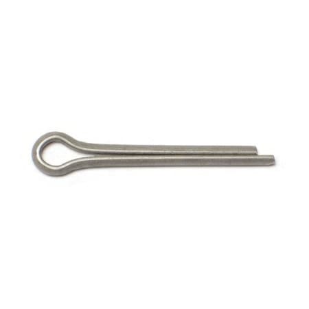 Midwest Fastener  Cotter Pin, 3/16 in Dia, 1-1/2 in L, Stainless Steel 74831